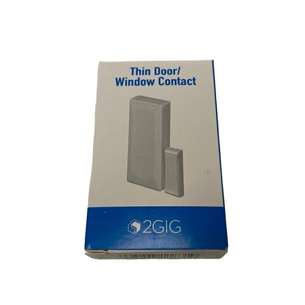 2GIG Wireless Thin Door /Window Contact White 2GIG-DW10-345 NEW‎